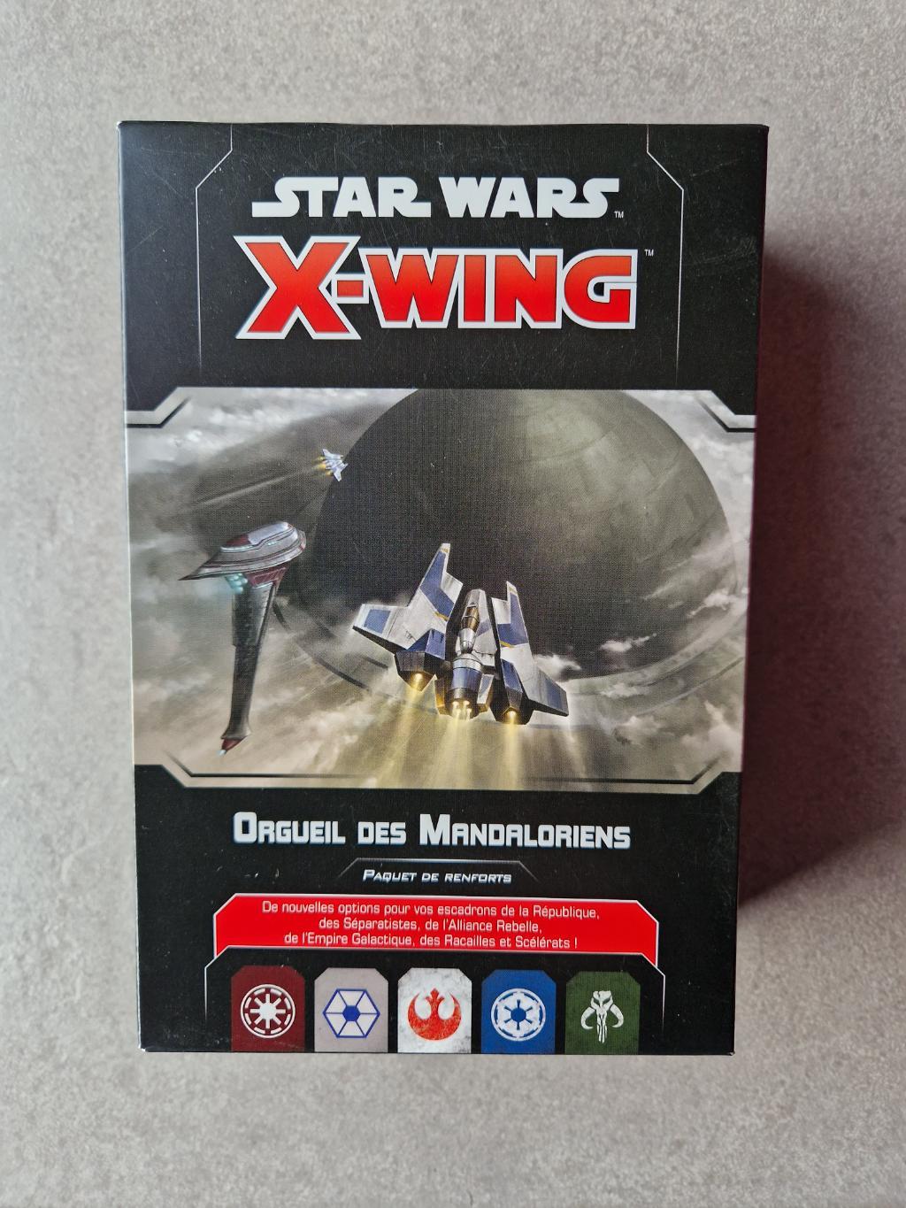 X-wing 2.0 - Le Jeu De Figurines - Orgueil Des Mandaloriens -paquet De Renforts