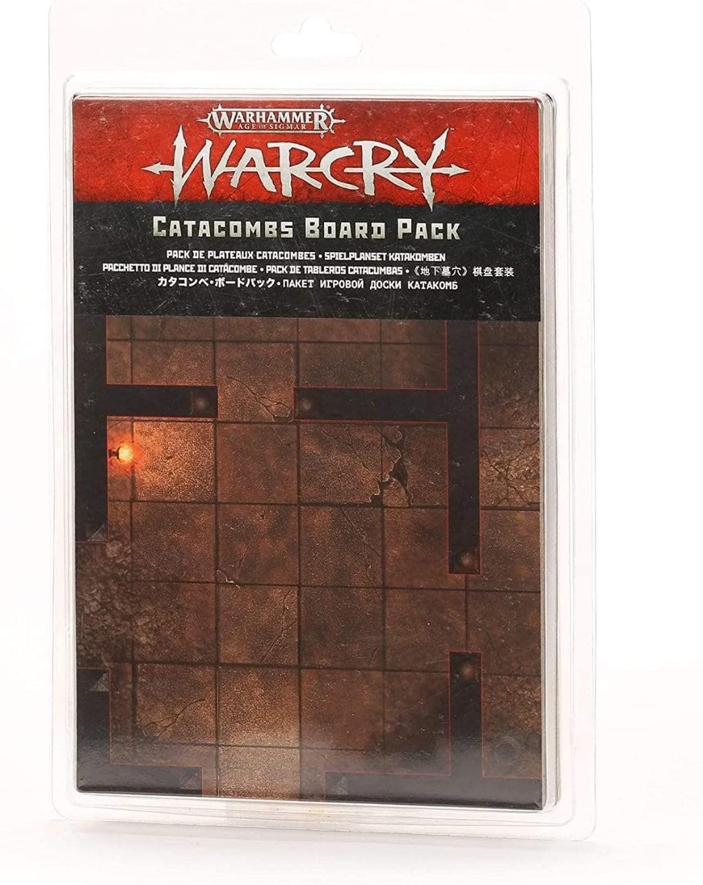 Games Workshop Warhammer Aos - Warcry : Pack De Plateaux Catacombes