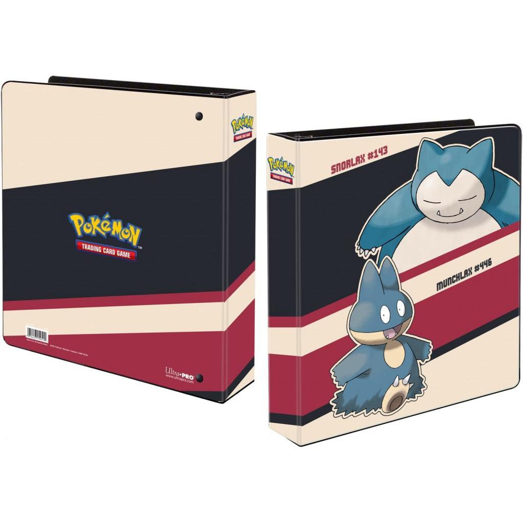 Pokémon Jcc - Pokemon Snorlax & Munchlax 9 Pocket Pro Binder