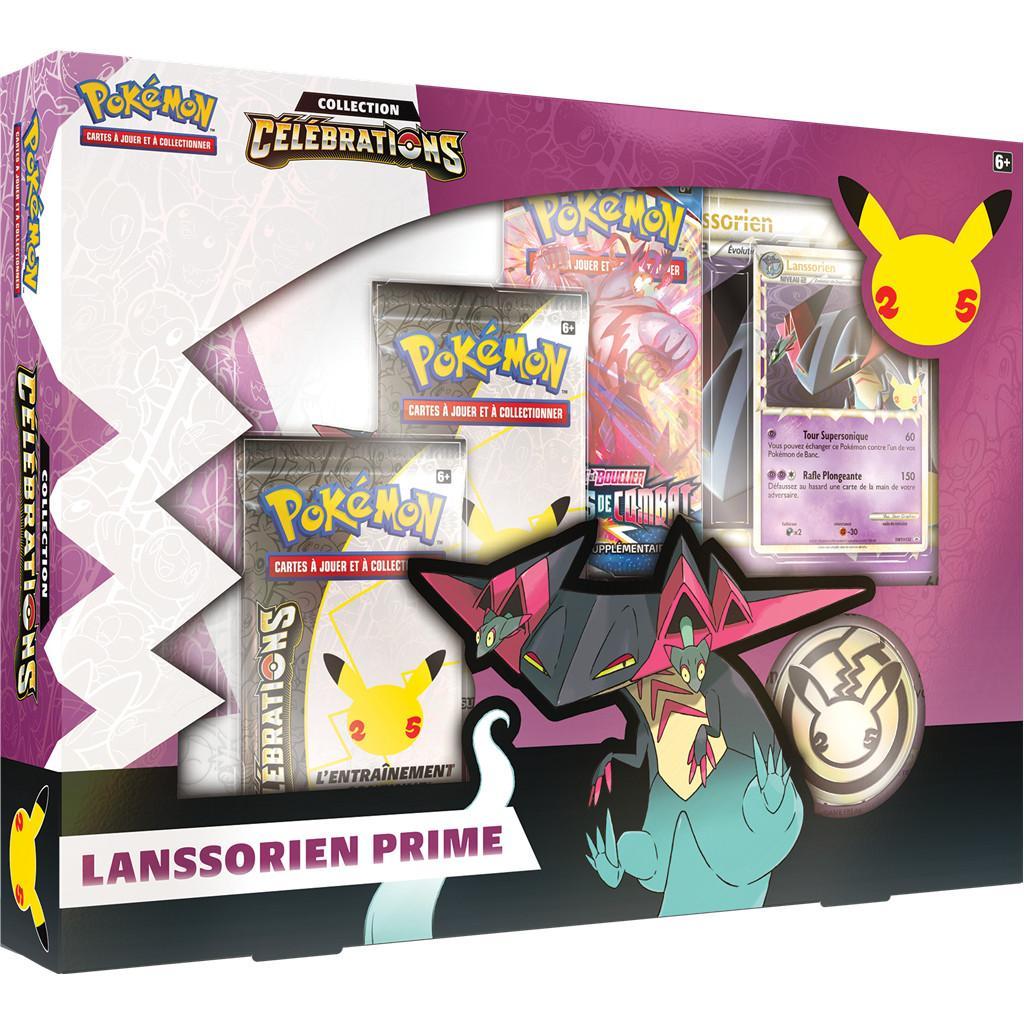 Pokémon 25 Ans - Coffret Pins Lanssorien Prime