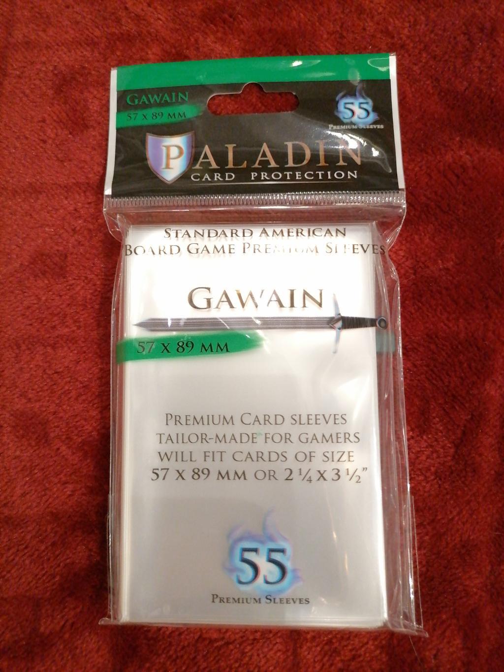 55 Sleeves Gawain 57*89mm Paladin