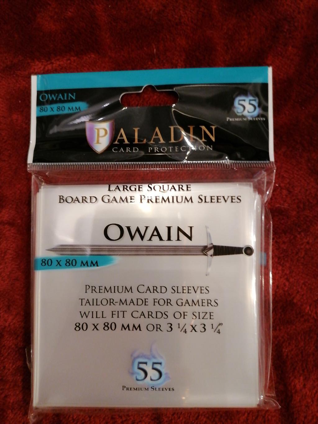 55 Sleeves Owain 80*80mm Paladin