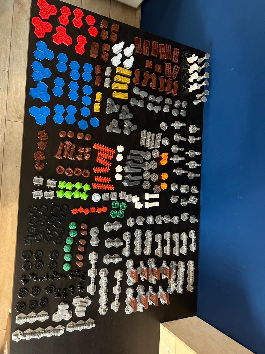 Set De 250+ Pièces 3d Pour Gloomhaven + Machoires Du Lion