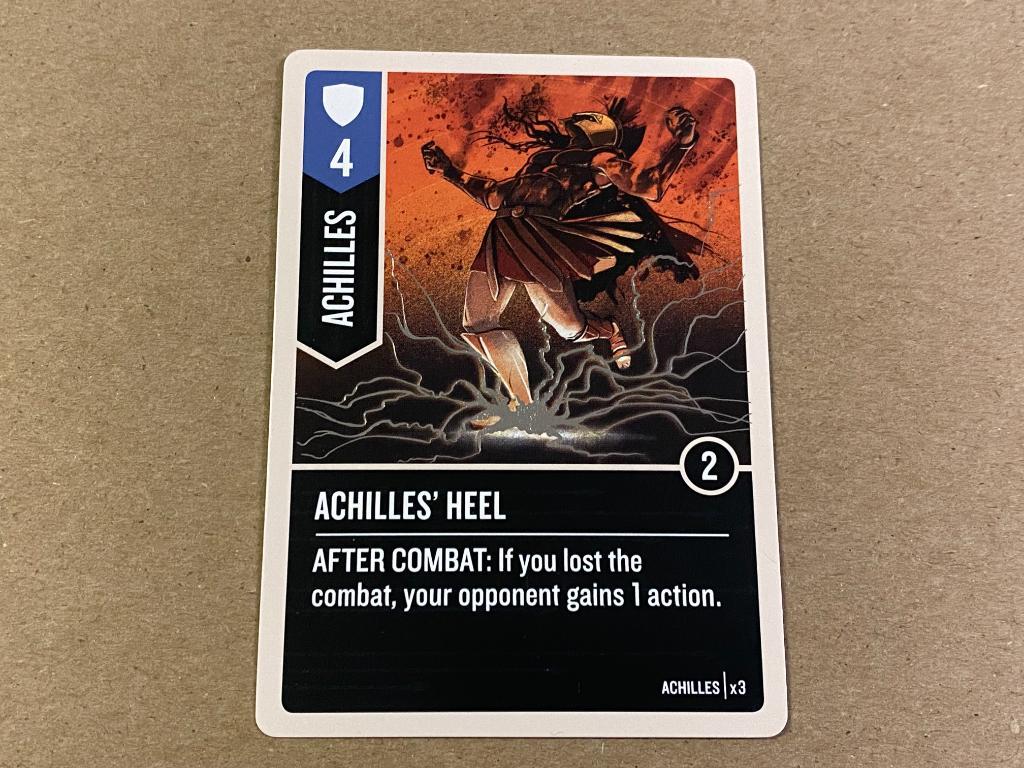 Unmatched - Carte Foil Achilles