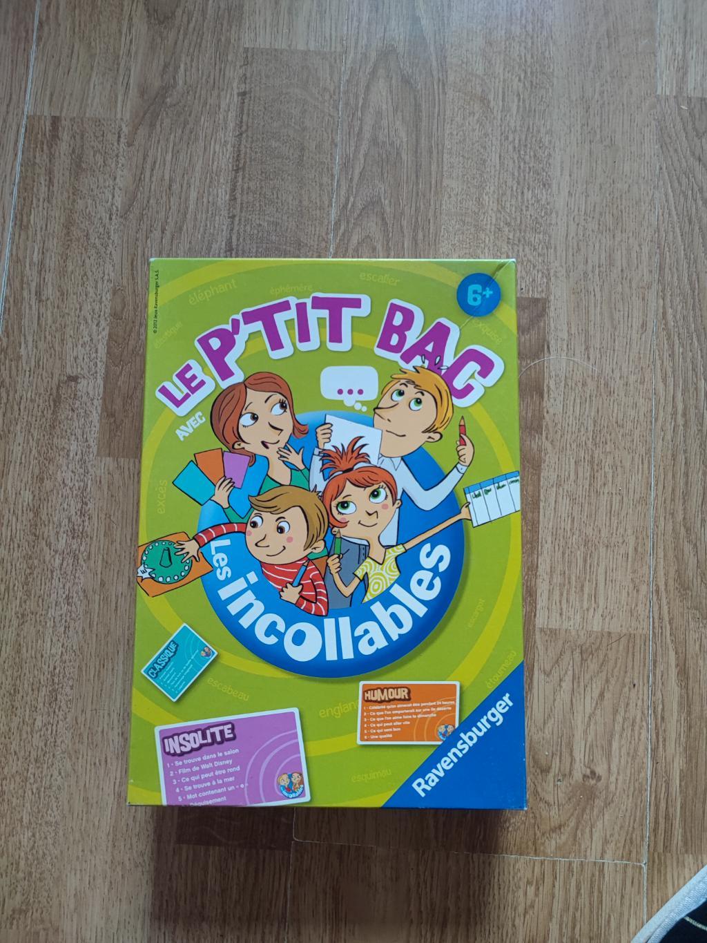 Le Petit Bac Avec Les Incollables