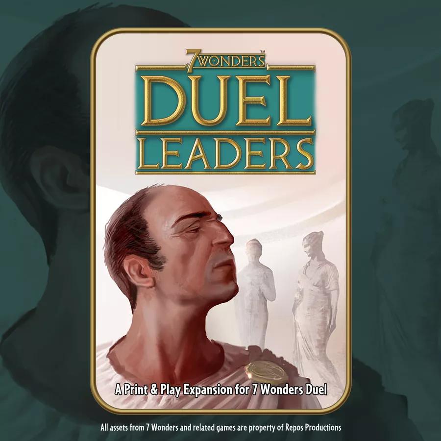 7 Wonders Duel - Leaders (fan made)