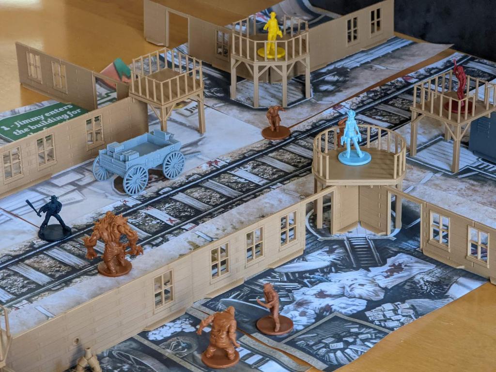 Zombicide : Undead Or Alive - Décors