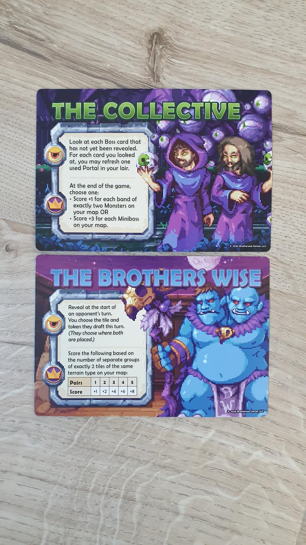 Overboss - Cartes Promo Kickstarter