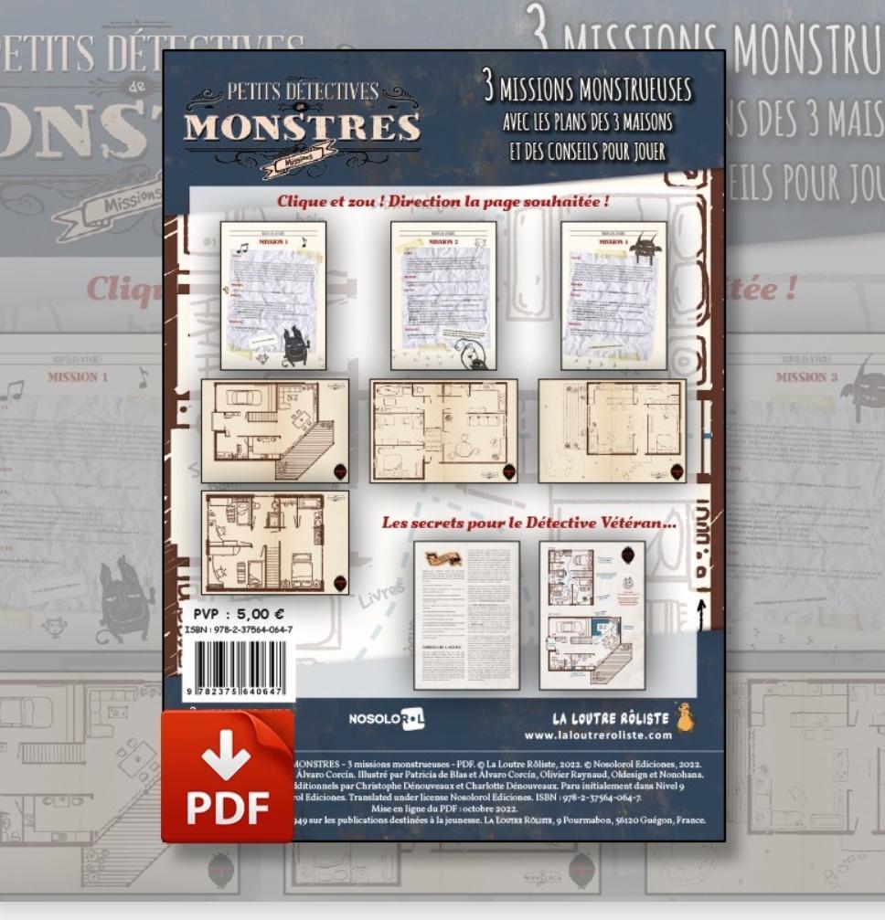 Petits Détectives De Monstres - 3 Missions Monstrueuses Avec Les Plans