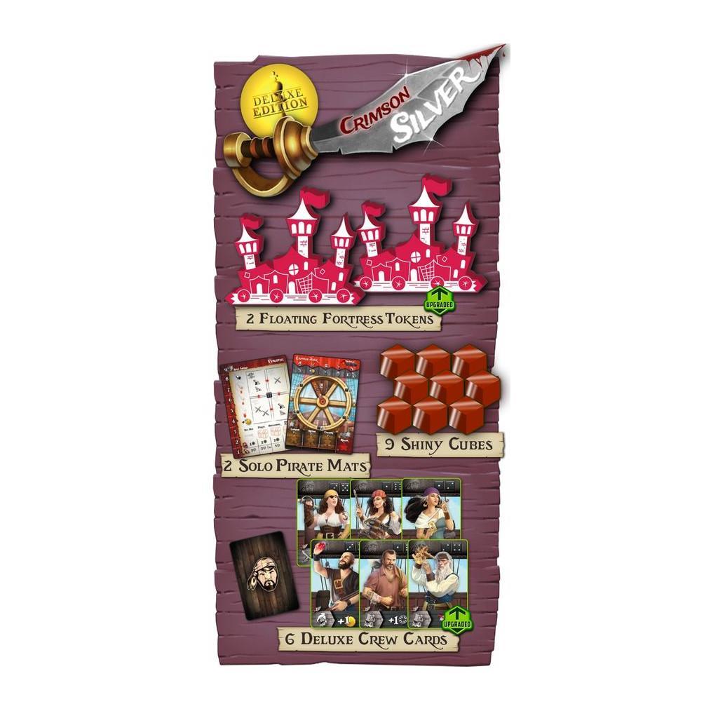 Tiny Epic Pirates Deluxe - Ks Promo Pack Crimson Silver