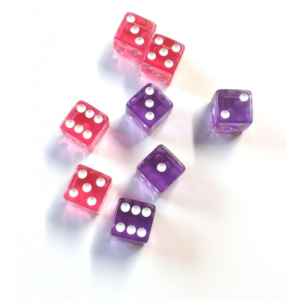 Tumblin Dice - Dés Rose Violet