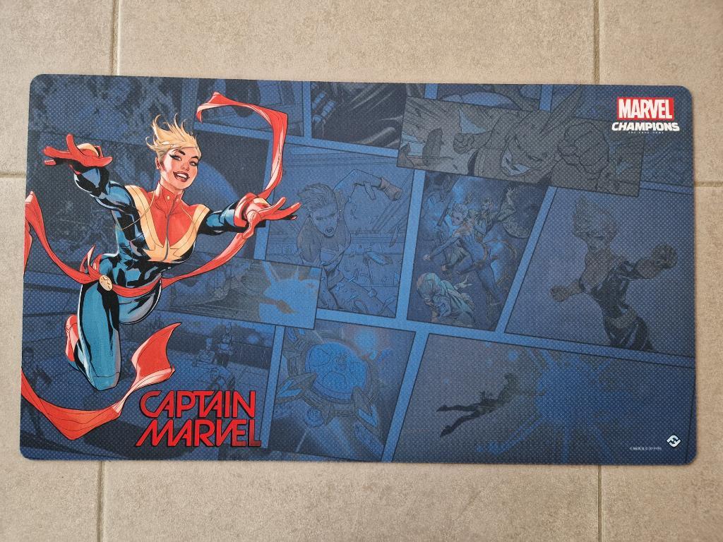 Marvel Champions Jce - Playmat - Captain Marvel