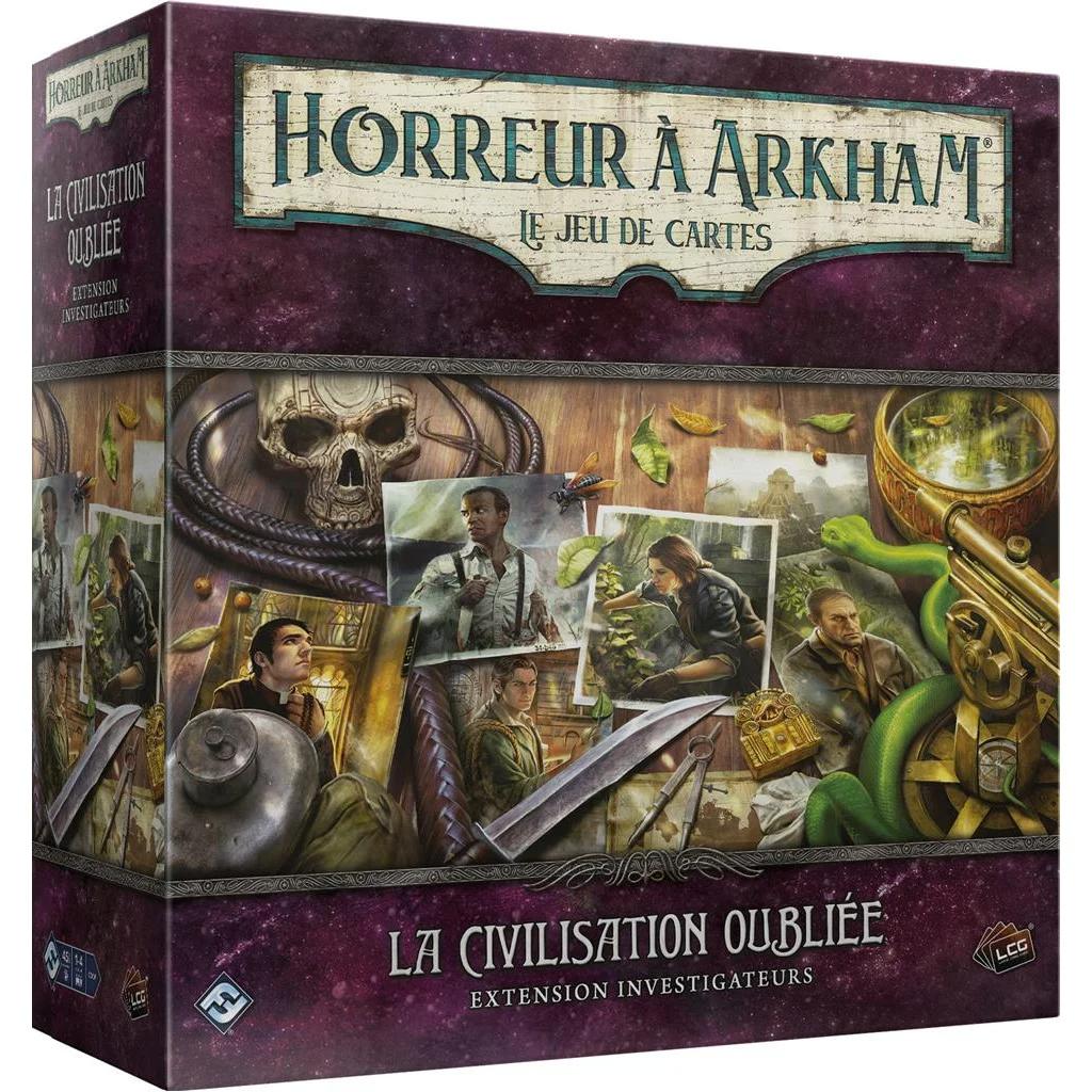 Horreur à Arkham - Le Jeu De Cartes - La Civilisation Oubliée (investigateurs)