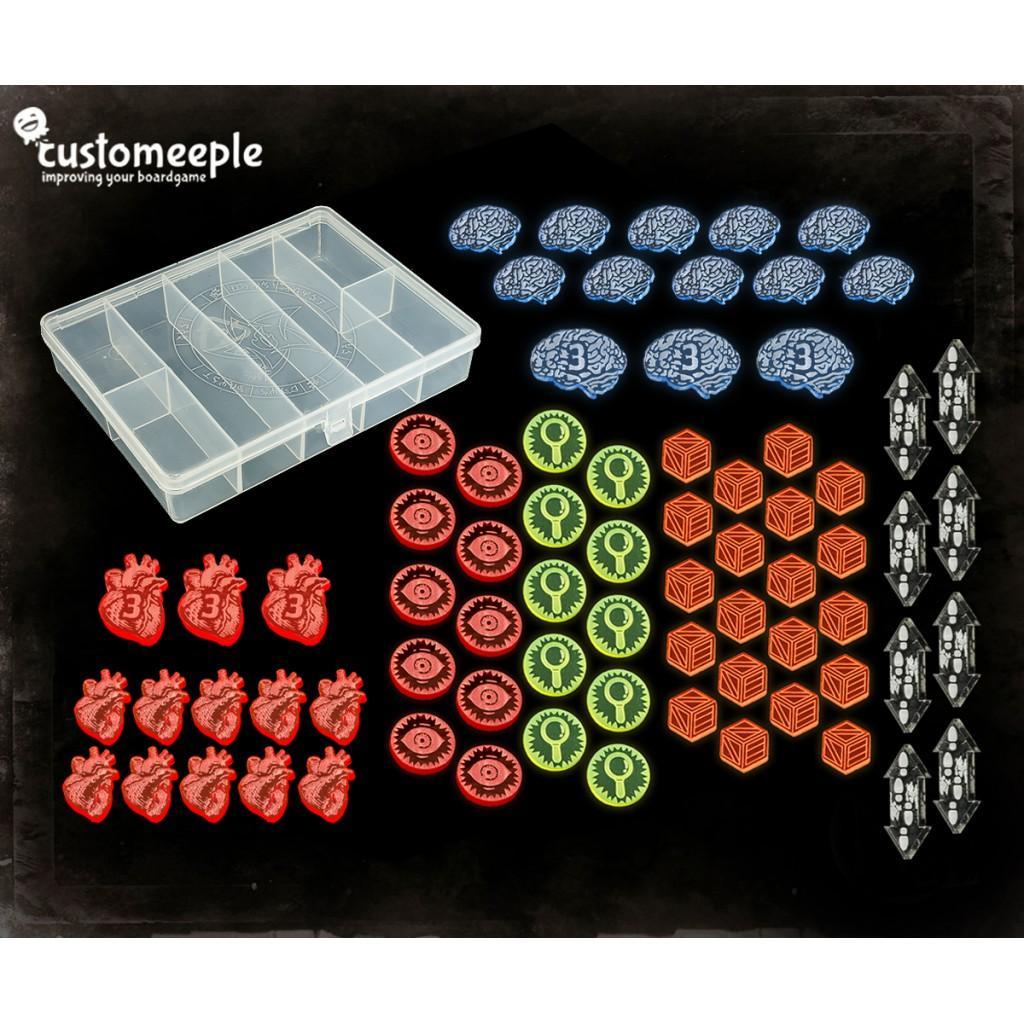 Horreur à Arkham - Le Jeu De Cartes - Tokens Boxed Set - Tentacle From The Pit Edition