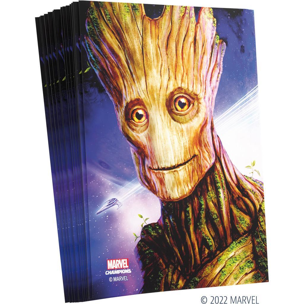 Marvel Champions Jce - Art Sleeves - Groot