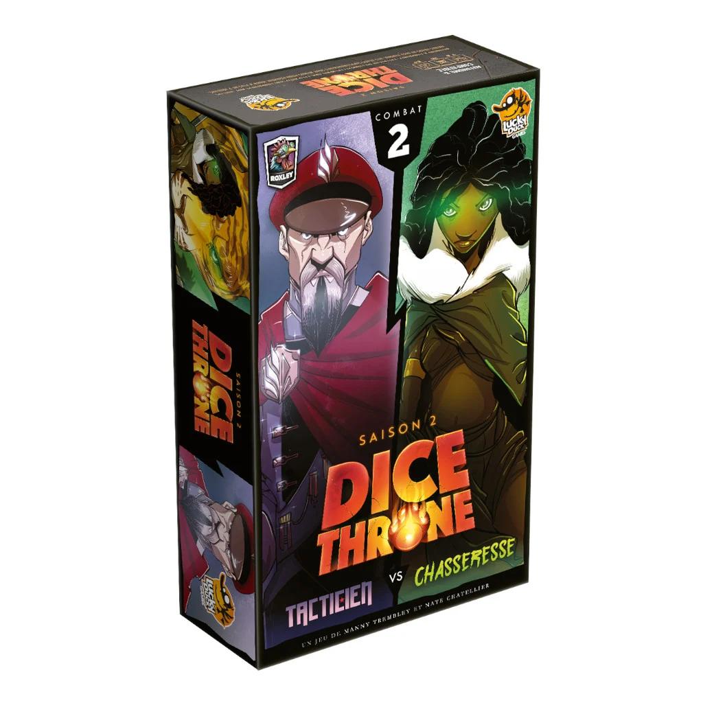 Dice Throne S2- Tacticien Vs Chasseresse