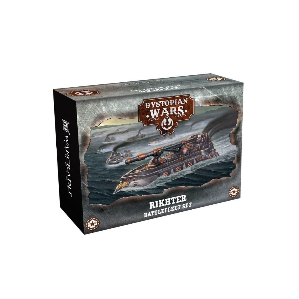 Dystopian Wars - Rikhter Battlefleet Set