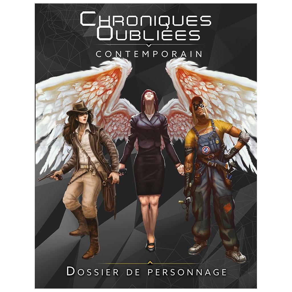 Chroniques Oubliées Contemporain - Dossier De Personnage