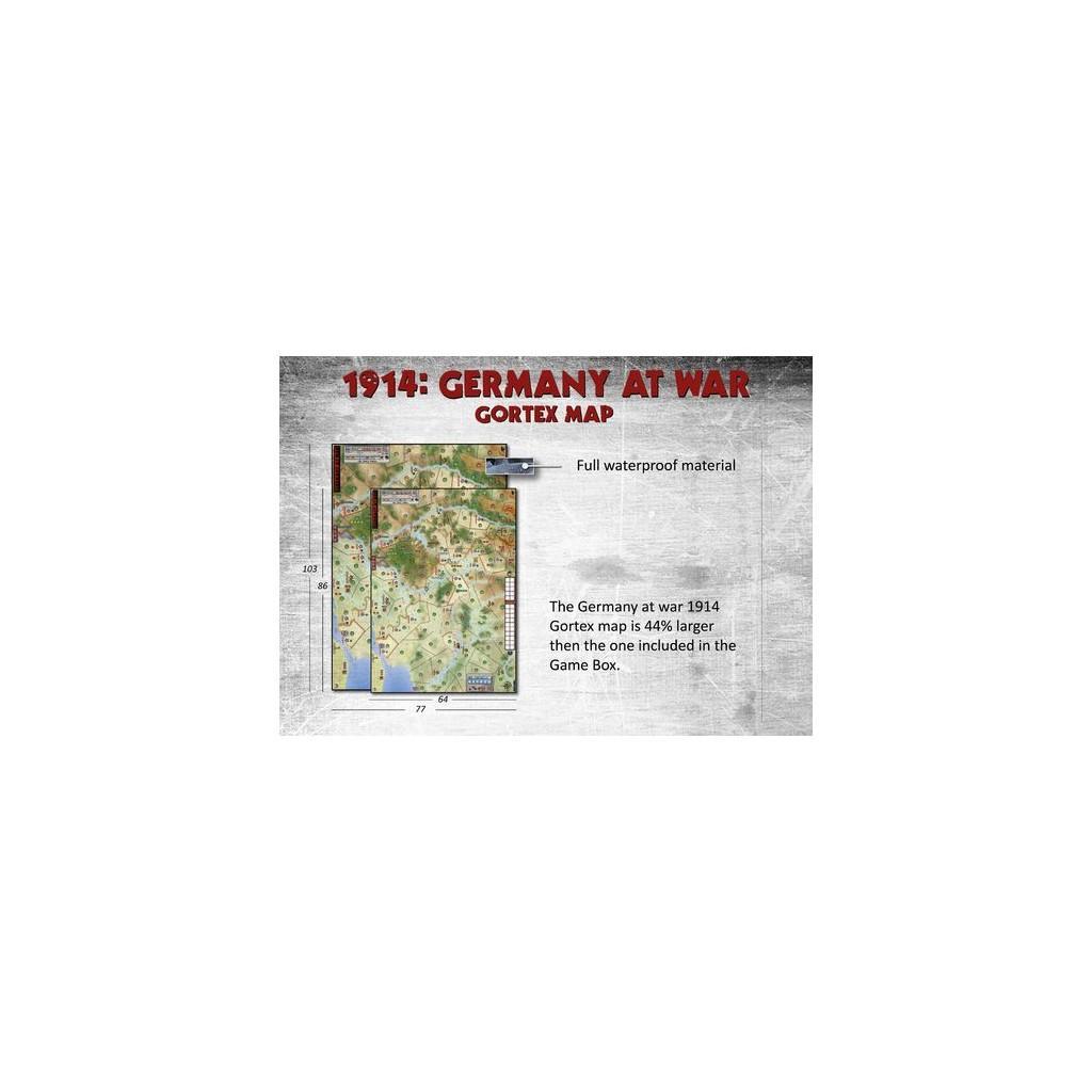1914 - Germany At War - Goretex Map