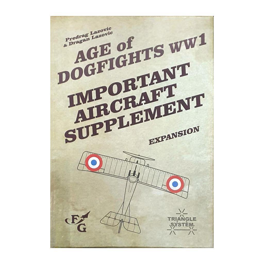 Age Of Dogfights - Important Aircraft Supplement
