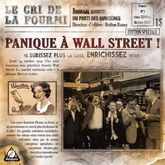 Panique à Wall Street