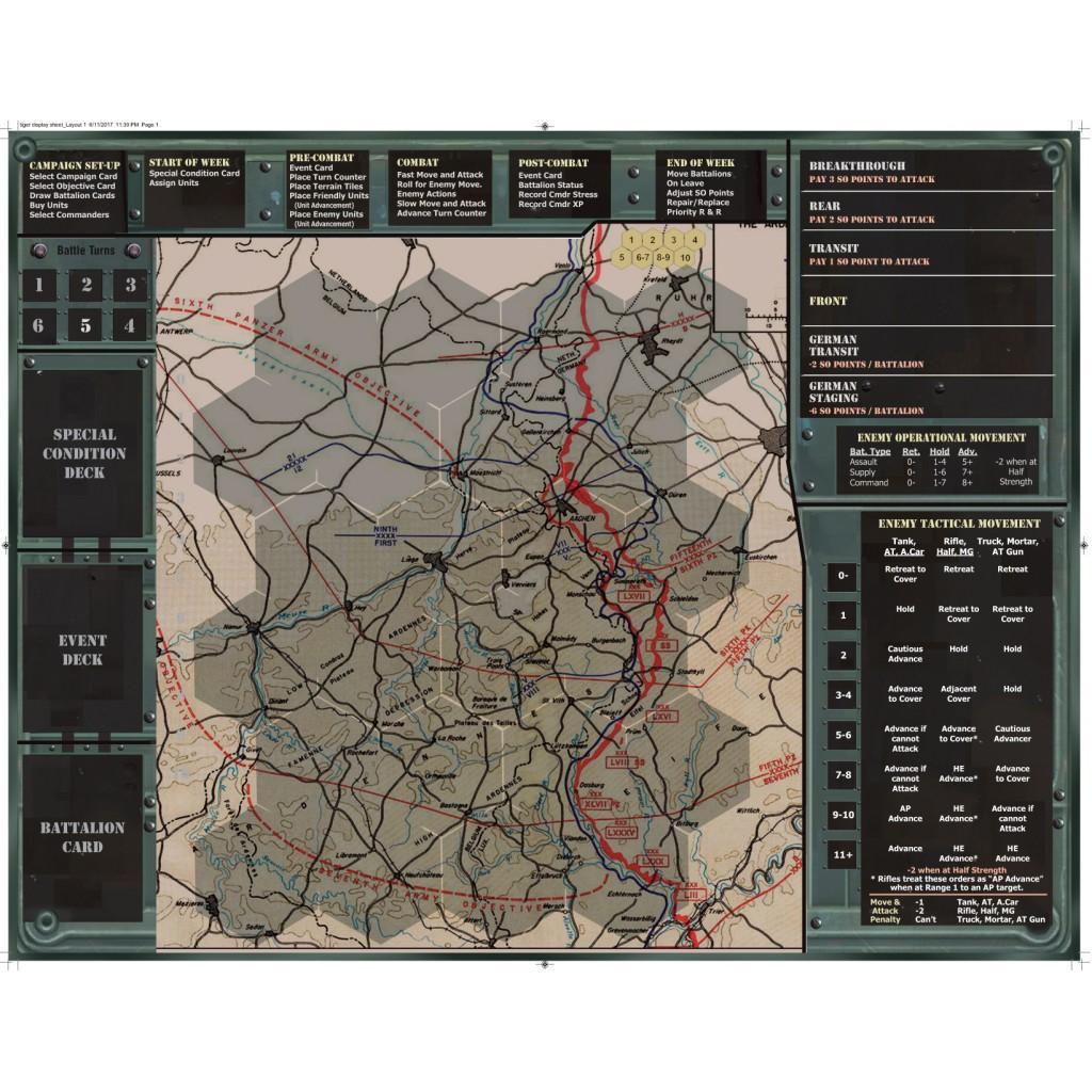 Tiger Leader - Neoprene Mat