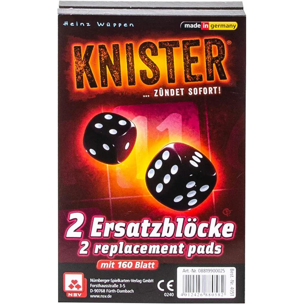 Knister - 2 Ersatzblöcke (2 Blocs Supplémentaires)