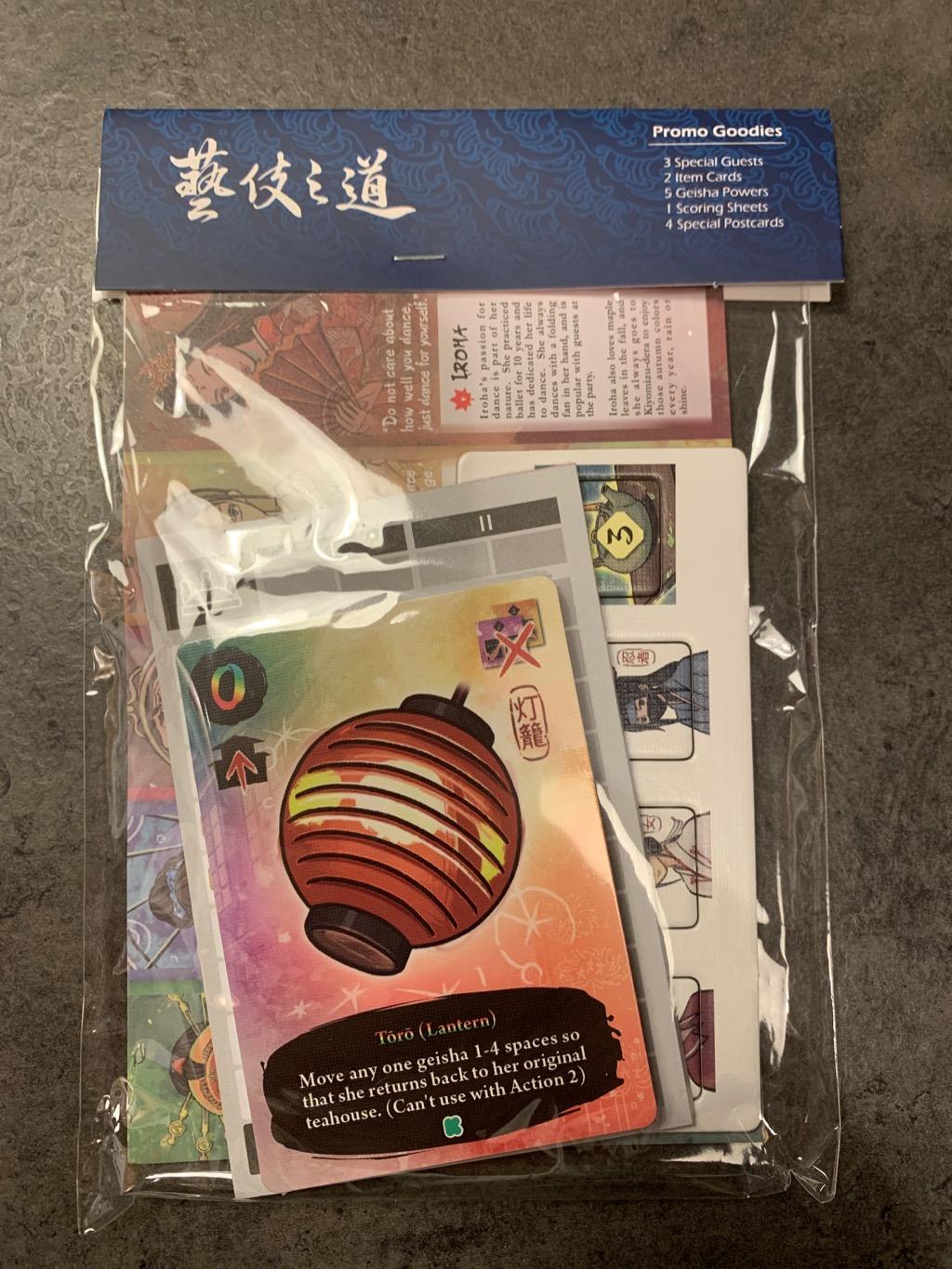 Hanamikoji Geisha's Road - Promo Goodies