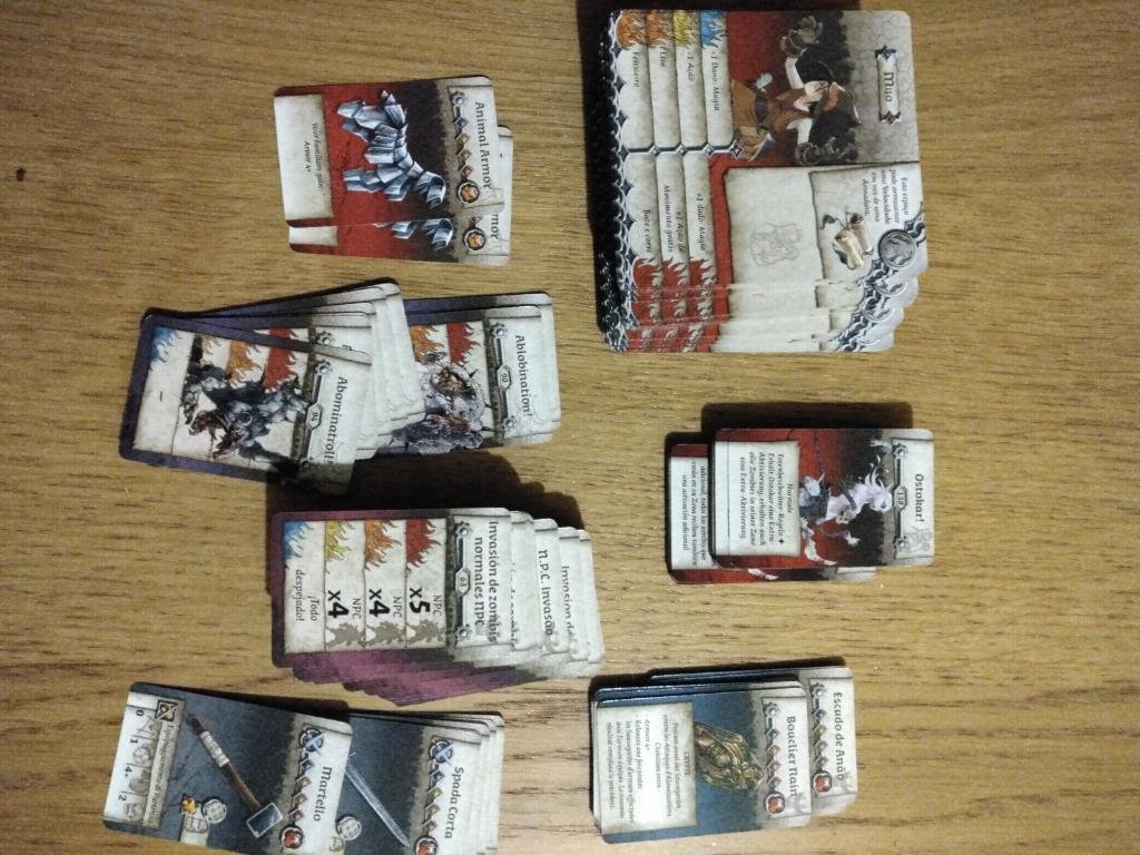 Zombicide Black Plague - Cartes