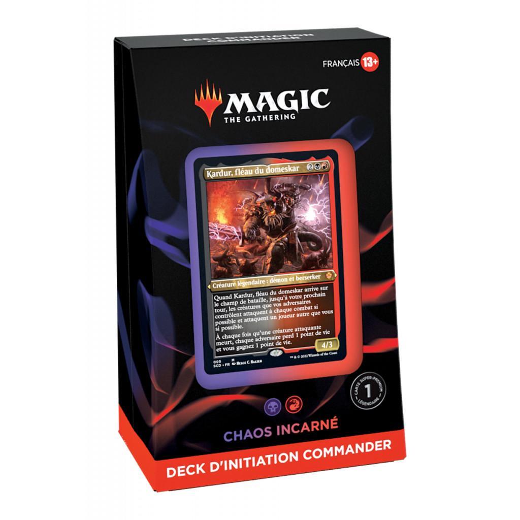 Magic The Gathering - Decks D'initiation Commander - Chaos Incarné