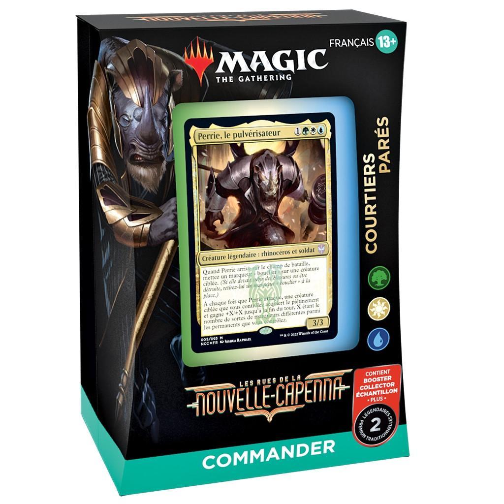 Magic The Gathering - Les Rues De La Nouvelle-capenna - Decks Commander Courtiers Parés