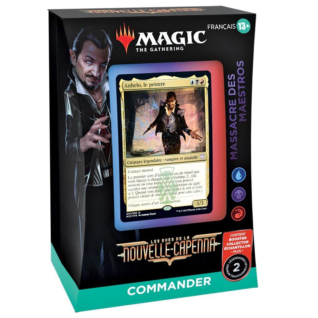 Magic The Gathering - Les Rues De La Nouvelle-capenna - Decks Commander Massacre Des Maestros