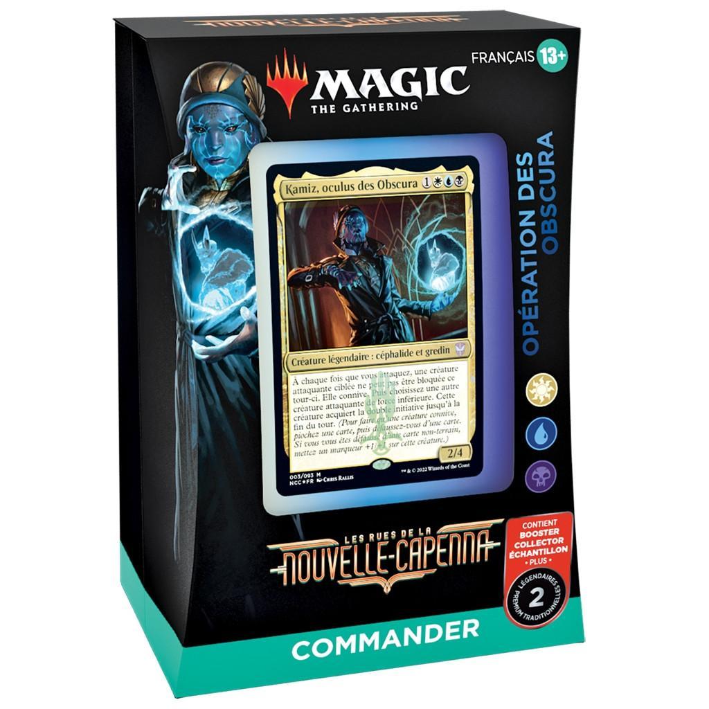 Magic The Gathering - Les Rues De La Nouvelle-capenna - Decks Commander Operation Des Obscura