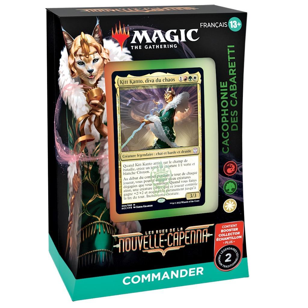 Magic The Gathering - Les Rues De La Nouvelle-capenna - Decks Commander Cacophonie Des Cabaretti