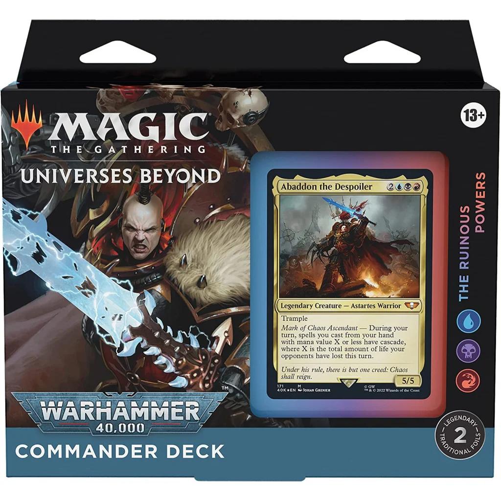 Magic The Gathering - Warhammer 40,000 - Deck Commander The Ruinous Powers