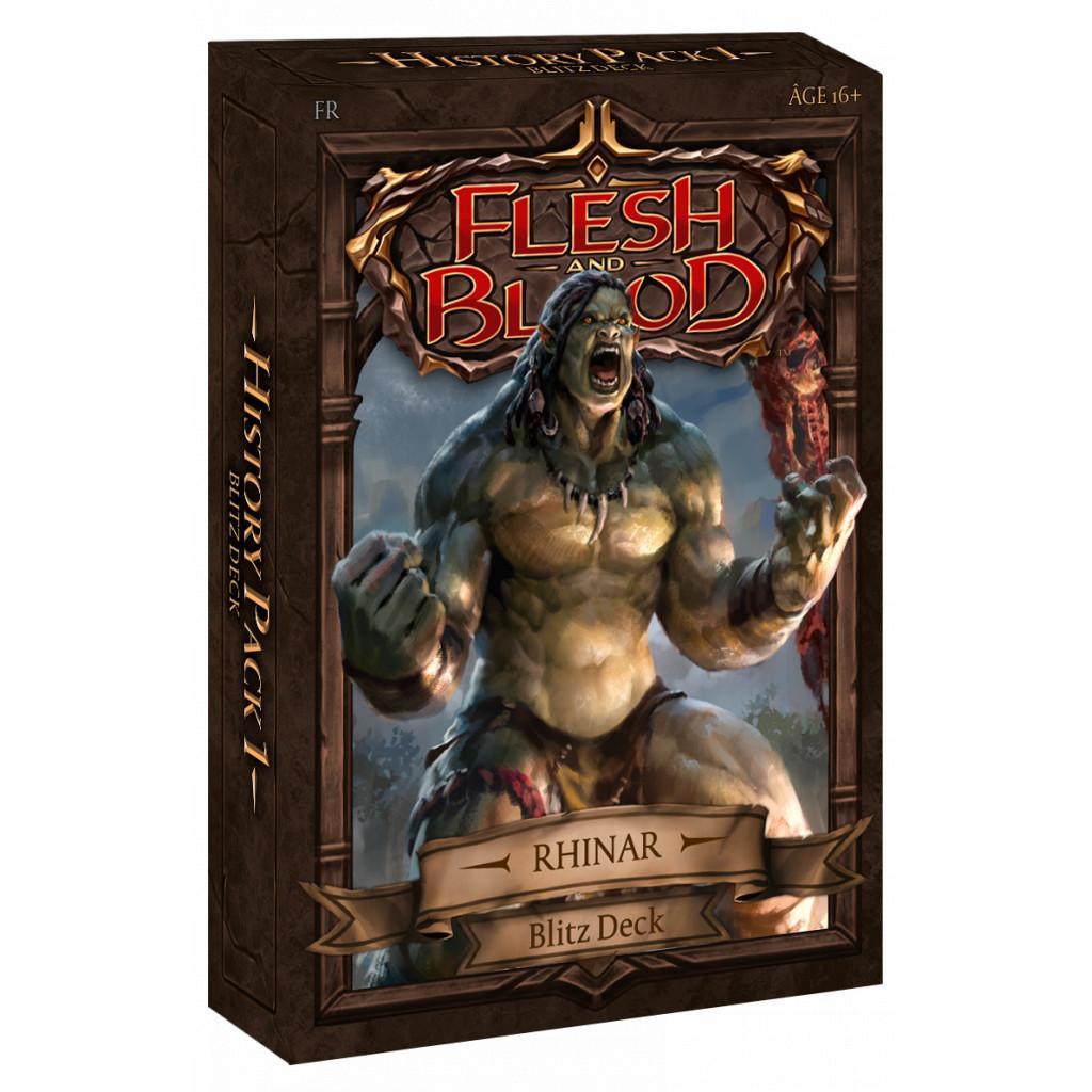 Flesh And Blood - History Pack 1 - Blitz Deck Rhinar