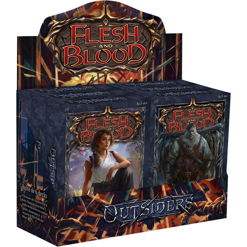 Flesh And Blood - Outsiders - Lot Des 6 Blitz Decks