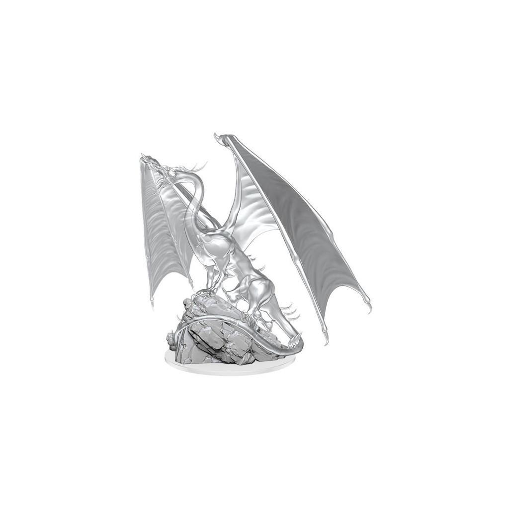 Dungeons & Dragons - 5th Edition - Nolzur's Marvelous Unpainted Miniatures: Young Emerald Dragon