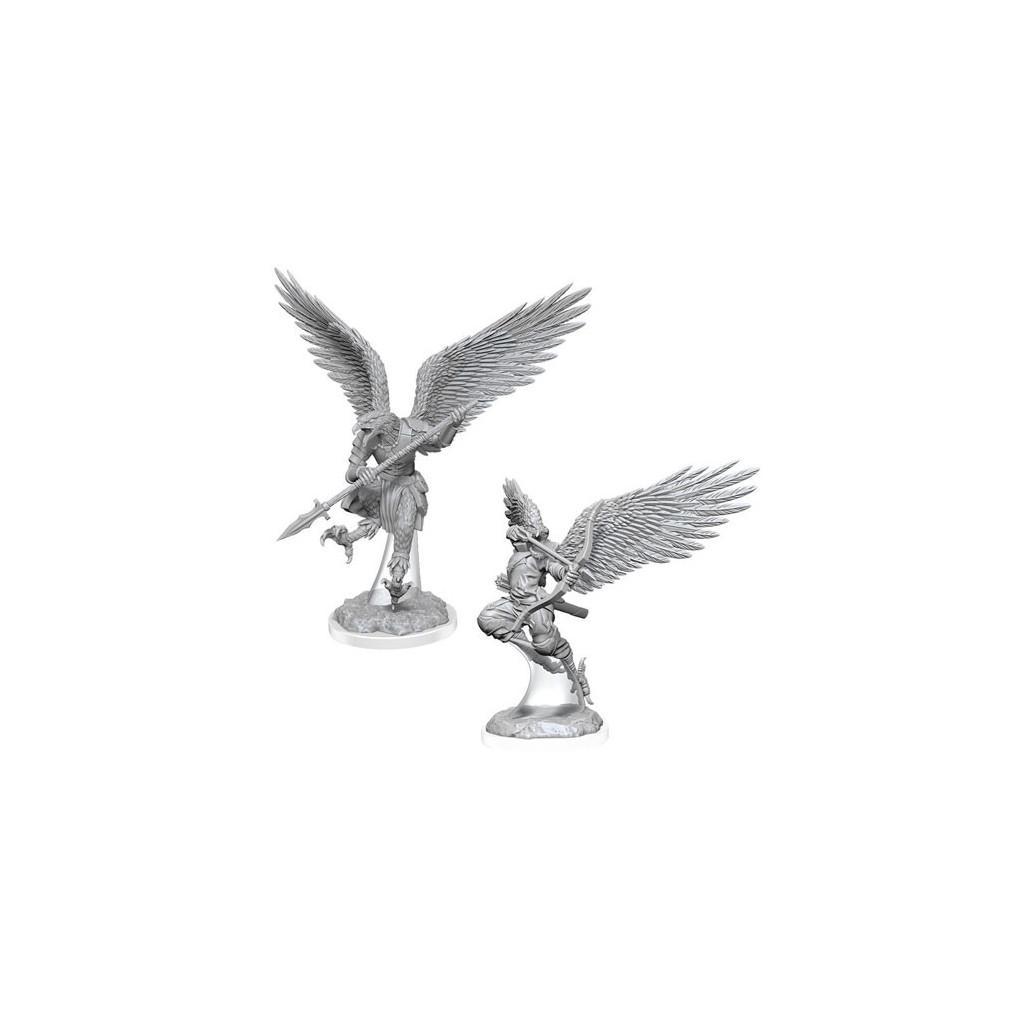 Dungeons & Dragons - 5th Edition - Nolzur's Marvelous Unpainted Miniatures: Aarakocra Fighters