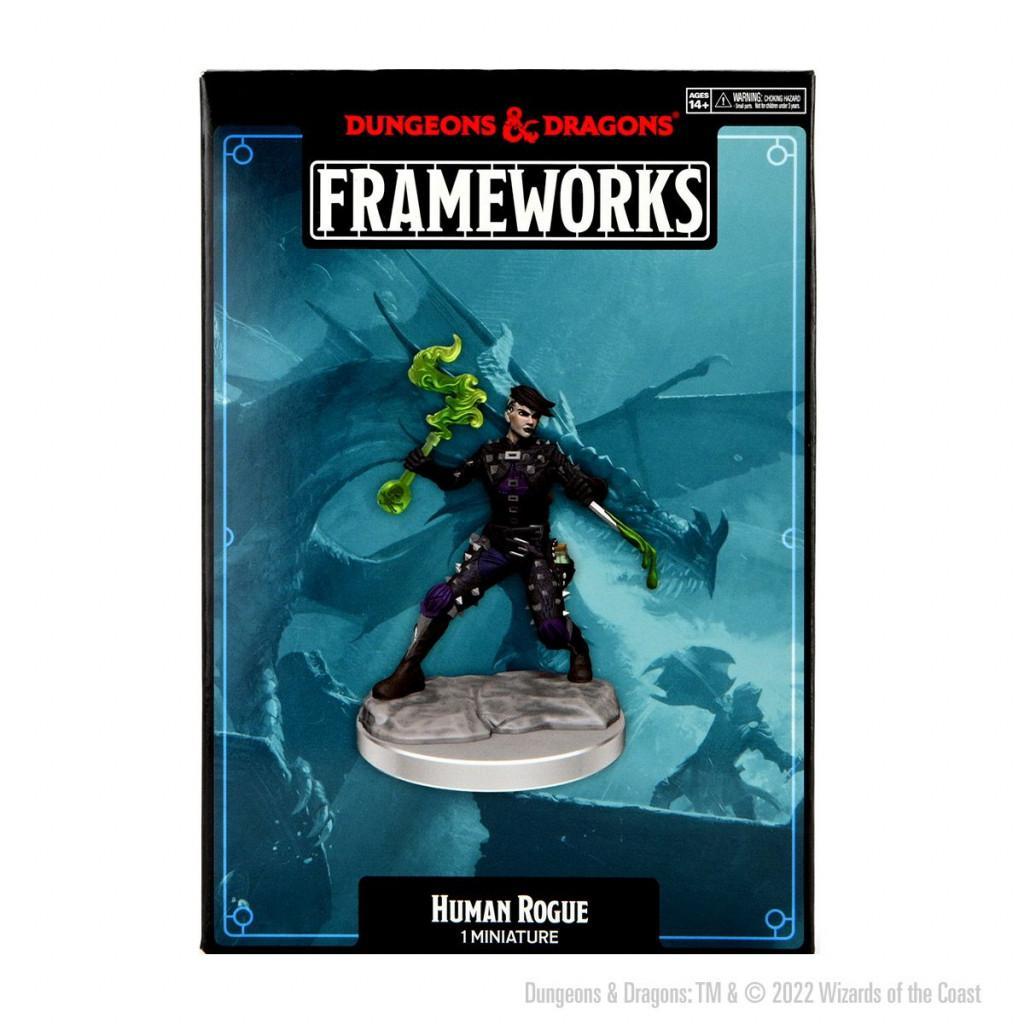 Dungeons & Dragons - 5th Edition - Frameworks Unpainted Miniatures - Human Rogue Female
