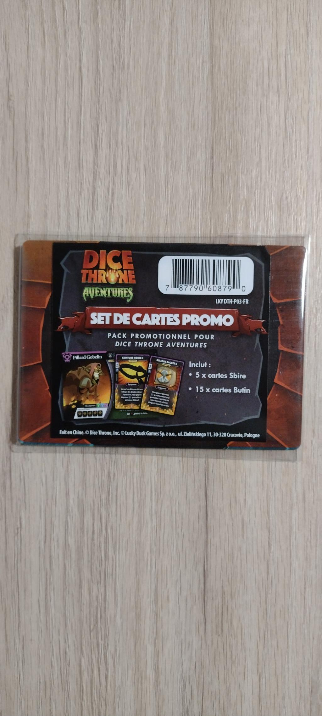 Dice Throne - Adventures - Set De Cartes Promo