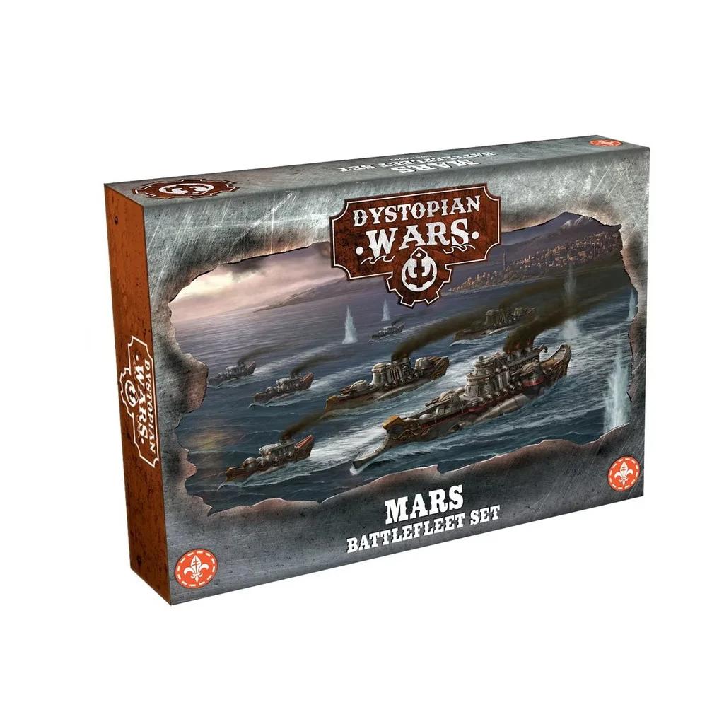 Dystopian Wars - Mars Battlefleet Set