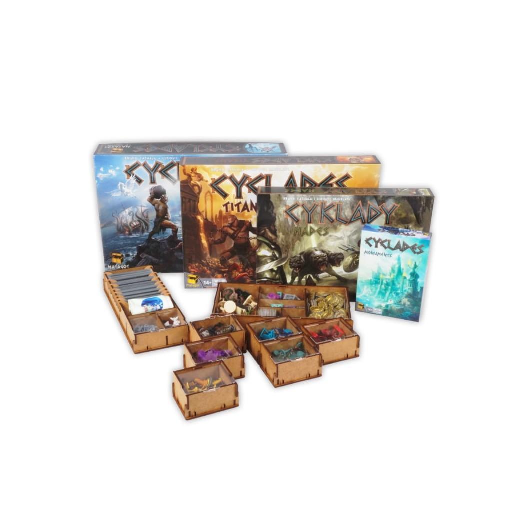 Cyclades - Insert (pour Jeu De Base Et Extensions)