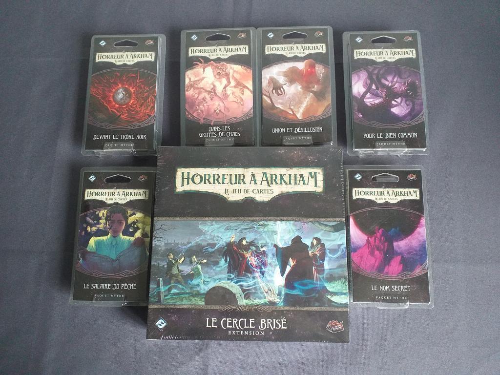 Horreur à Arkham - Le Jeu De Cartes - Horreur À Arkham - Le Jeu De Cartes - Cycle Complet - Le Cercle Brise