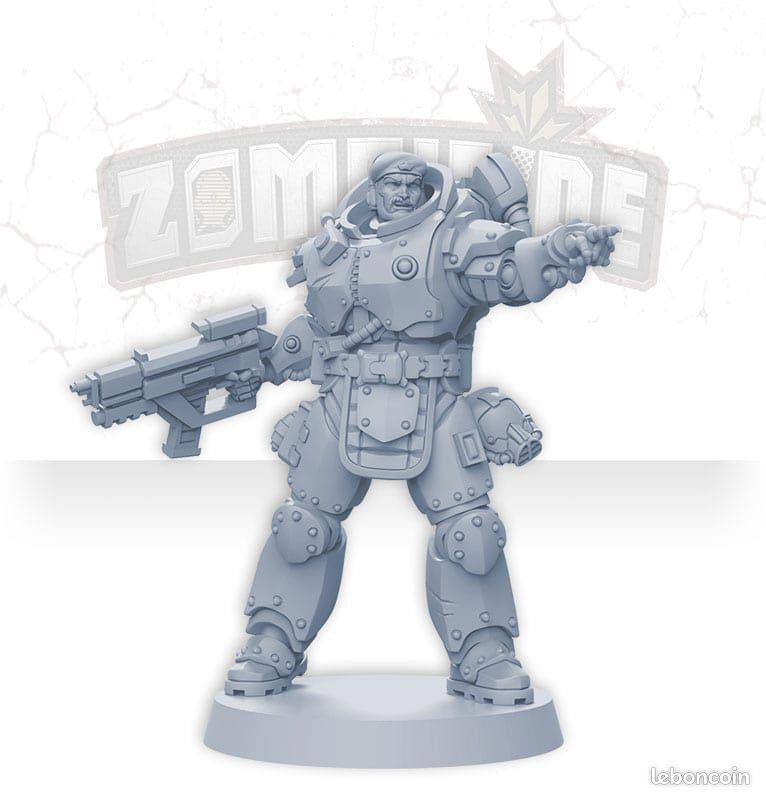 Zombicide Invader: Survivant Lt. Graham