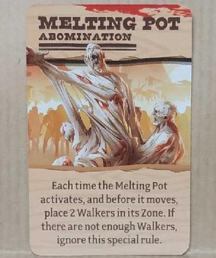 Zombicide : Undead Or Alive - Abomination Alpha Banemelting Pot