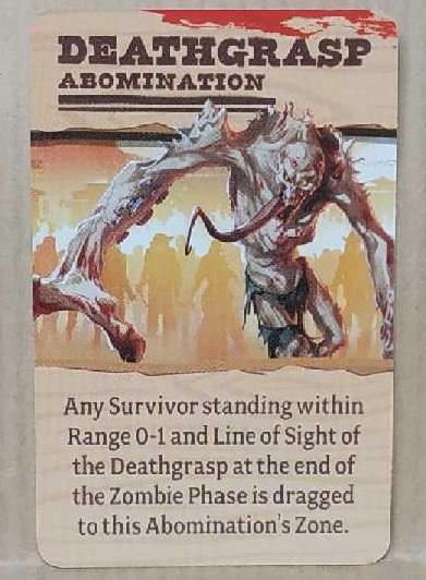 Zombicide : Undead Or Alive - Abomination Deathgrasp