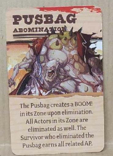 Zombicide : Undead Or Alive - Abomination Pusbag