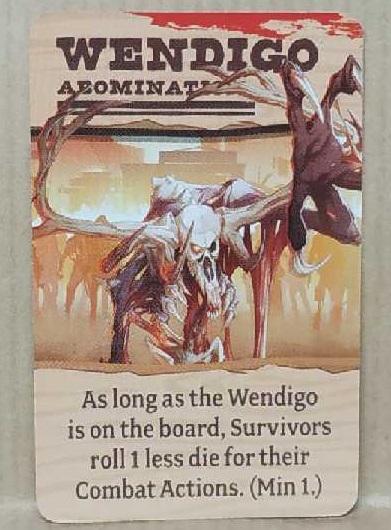 Zombicide : Undead Or Alive - Abomination Wendigo