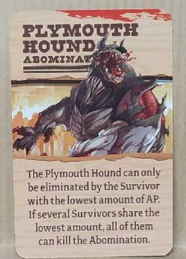 Zombicide : Undead Or Alive - Abomination Plymouth Hound